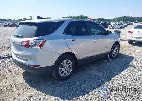 2021 Chevrolet Equinox Fwd Ls из США, поврежденный, VIN 3GNAXHEV9MS133252